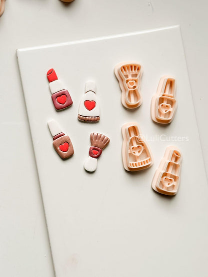 Sweetheart Glam Minis Clay Cutters: Beauty Icons