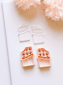 Bitter Love Chocolate Bar Cutter: Polymer Clay Valentine Shape