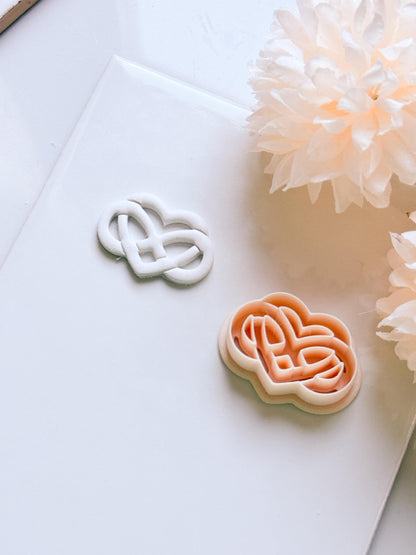 Eternal Love Cutter: Heart Pattern Design for Polymer Clay