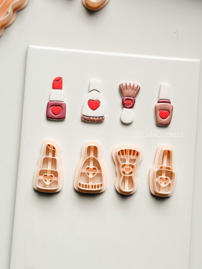 Sweetheart Glam Minis Clay Cutters: Beauty Icons