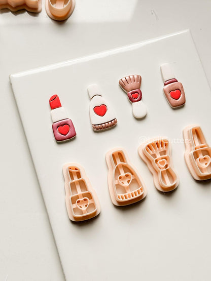 Sweetheart Glam Minis Clay Cutters: Beauty Icons