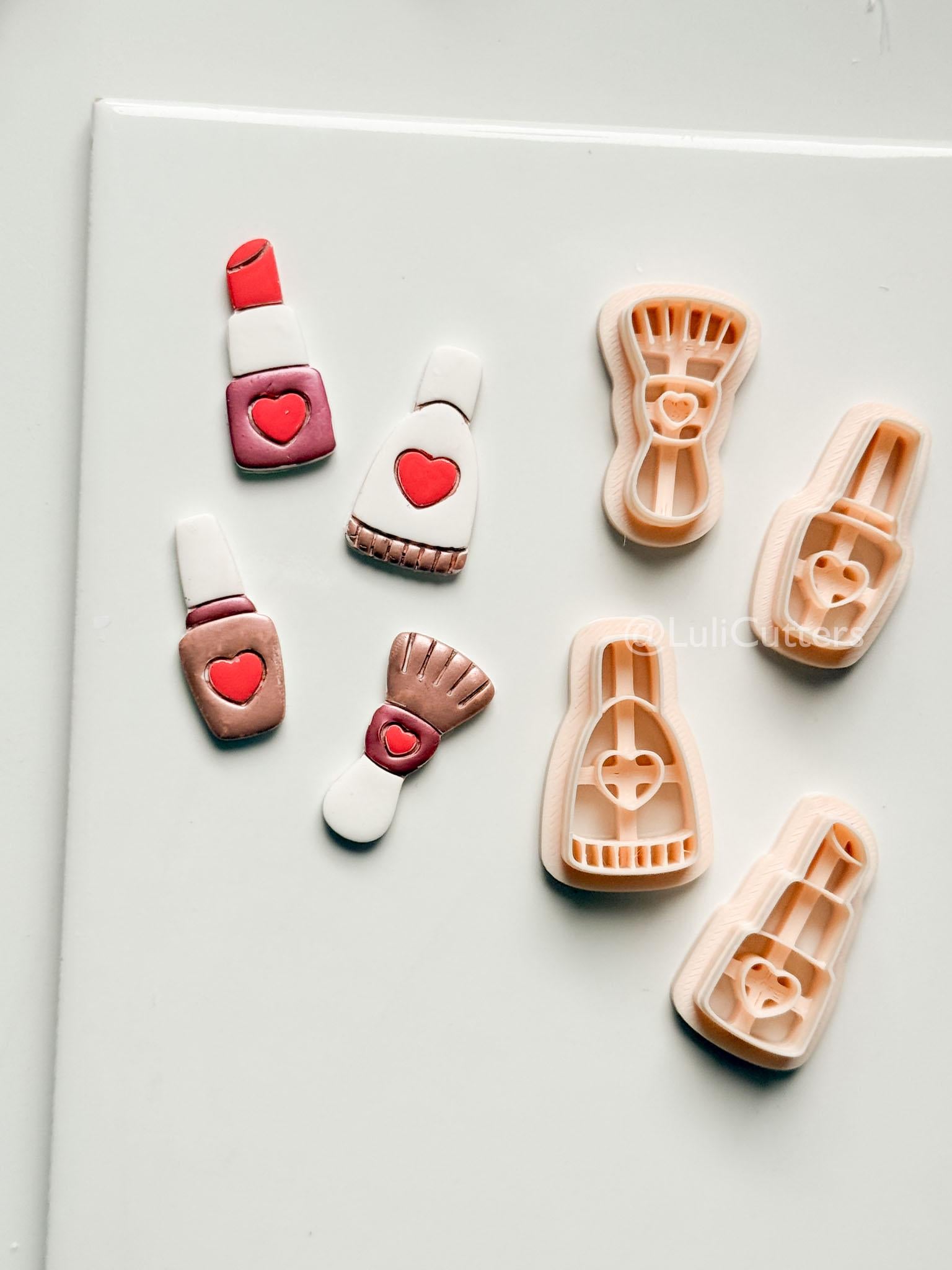 Sweetheart Glam Minis Clay Cutters: Beauty Icons