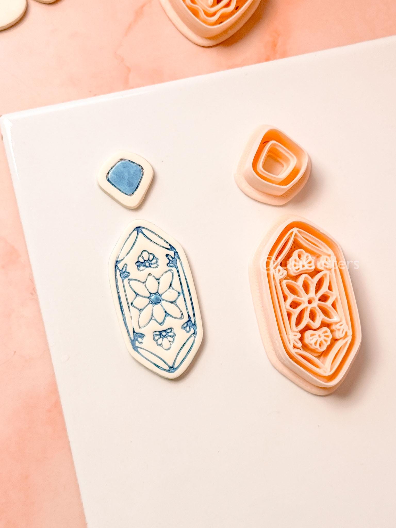 Petal Chapel Clay Cutter: Floral Arch Drop