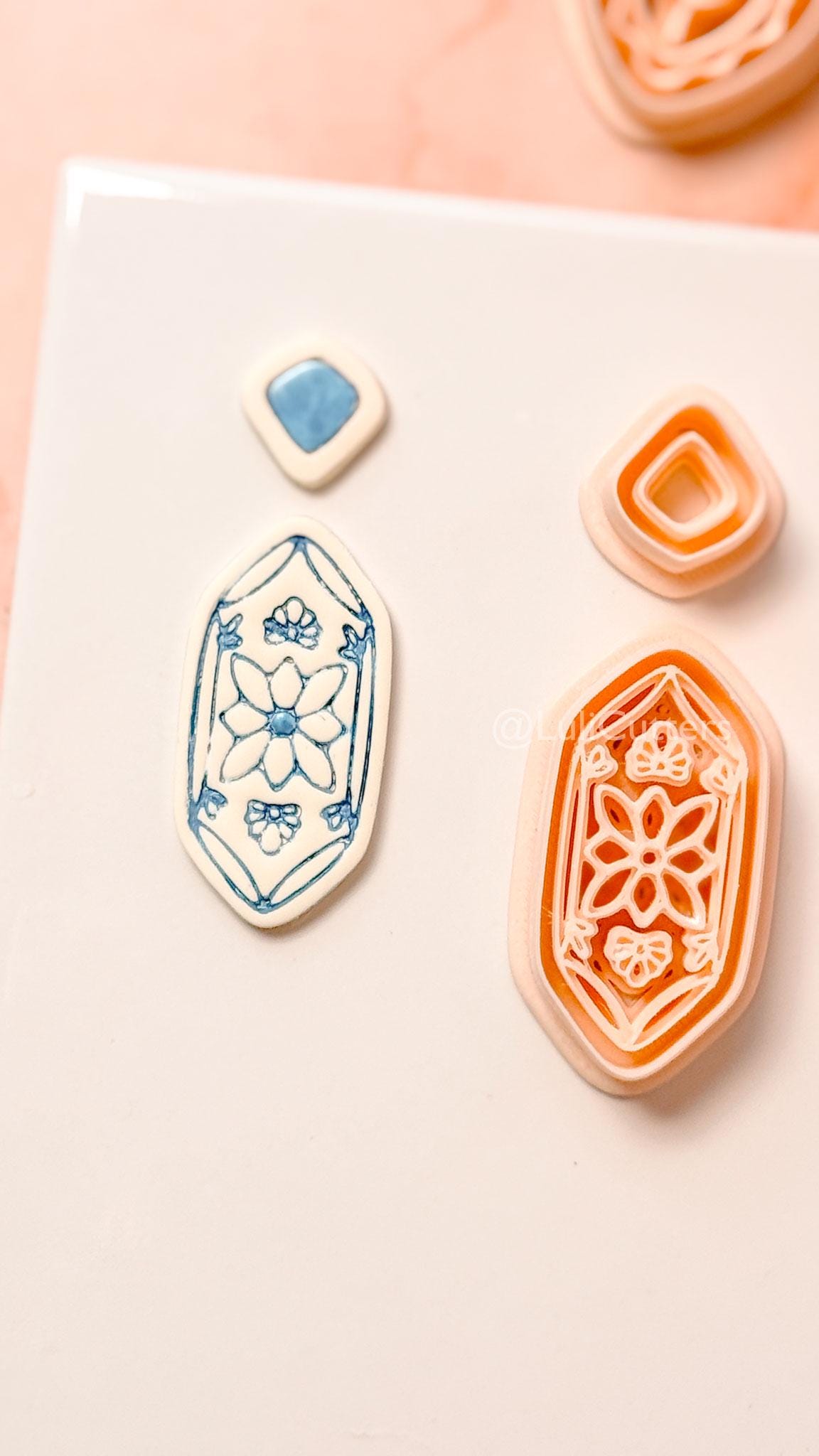 Petal Chapel Clay Cutter: Floral Arch Drop