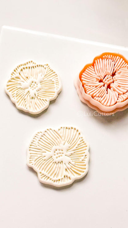Bloom Dot Clay Cutter for Polymer Clay Earrings