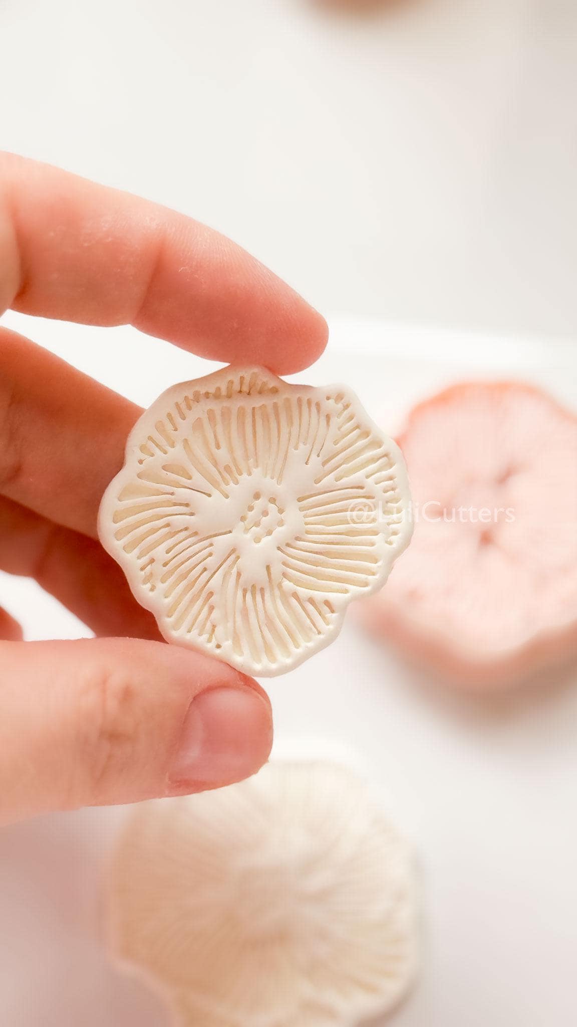 Bloom Dot Clay Cutter for Polymer Clay Earrings