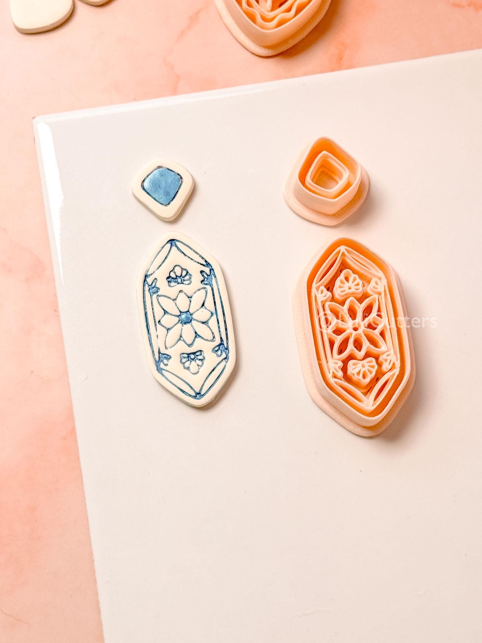 Petal Chapel Clay Cutter: Floral Arch Drop