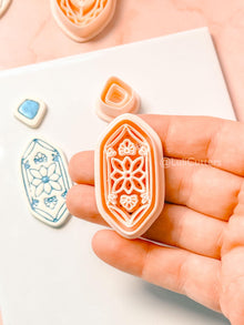 Petal Chapel Clay Cutter: Floral Arch Drop