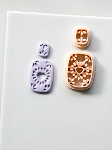 Radiant Heart Polymer Clay Cutter: Cutout Layered Heart