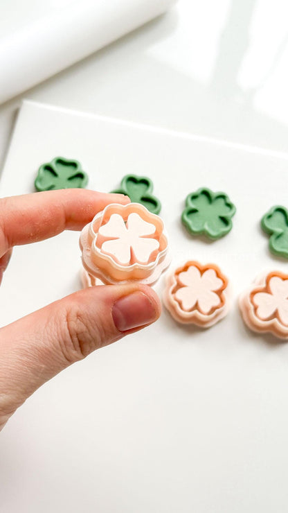 Shamrock and Four-Leaf Clover Clay Cutters: Tools for Polymer Jewelry