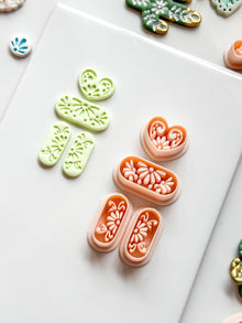 Talavera Amora Clay Cutter: Heart Floral Shape for Polymer Clay