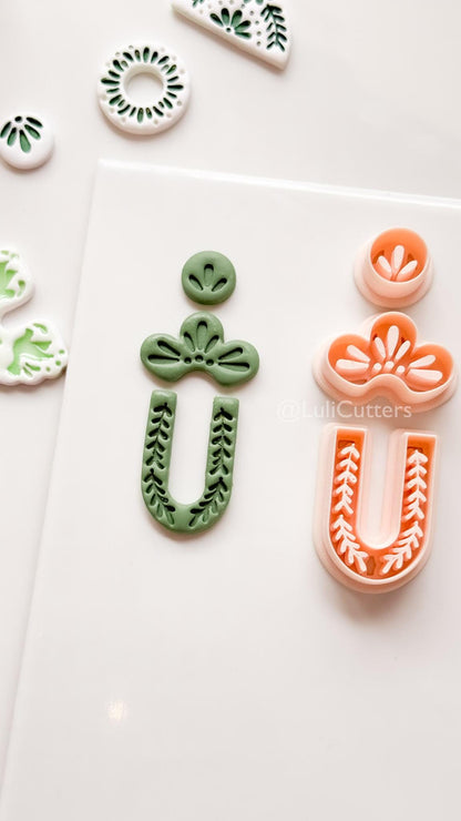 Arco Laurel Clay Cutter: Arch Shape for Polymer Clay