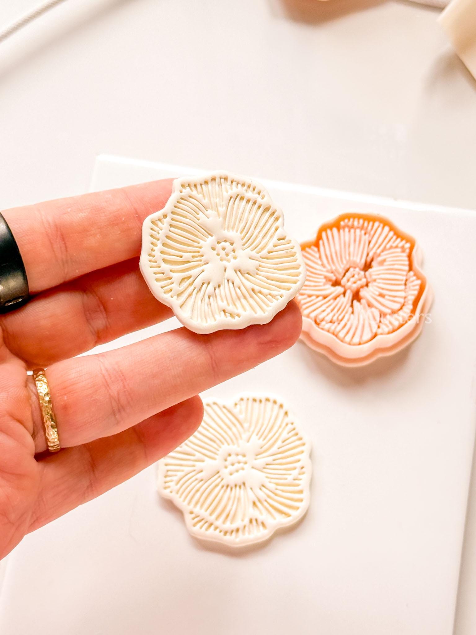 Bloom Dot Clay Cutter for Polymer Clay Earrings