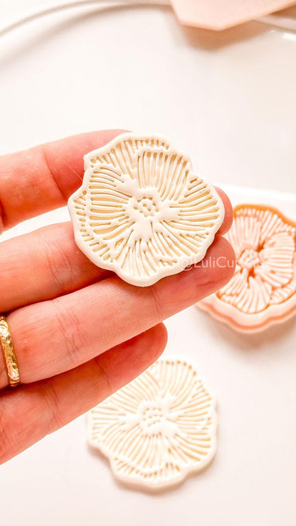 Bloom Dot Clay Cutter for Polymer Clay Earrings