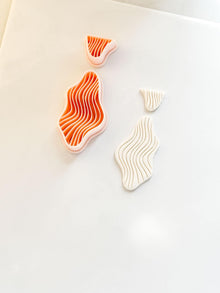 Lune Wave Cutter Set : Organic Wavy Earring Shape for Polymer Clay