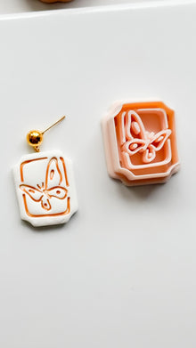 Mimi Butterfly Frame Cutter: Polymer Clay Earring Shape