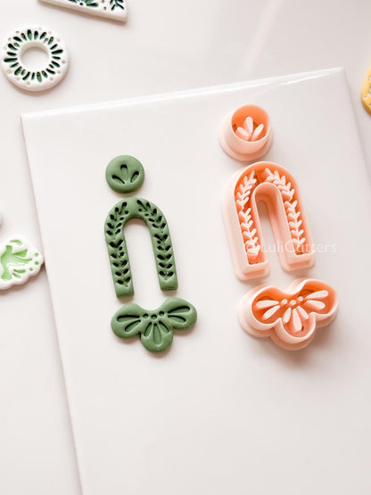 Arco Laurel Clay Cutter: Arch Shape for Polymer Clay