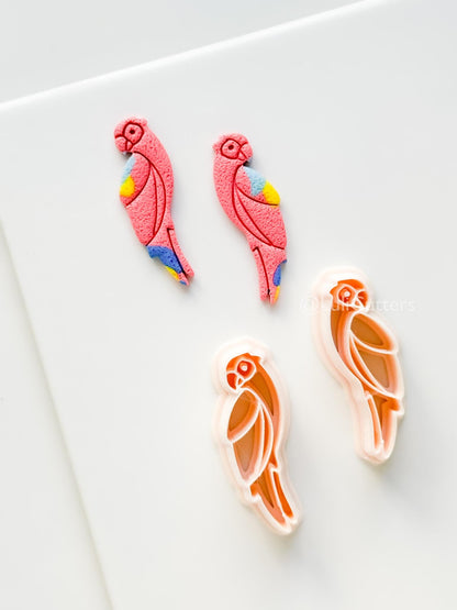 Petit Coco Parrot Cutter | Polymer Clay Earring Tool