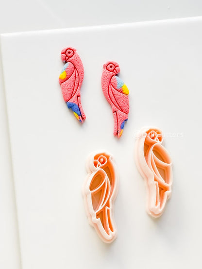 Petit Coco Parrot Cutter | Polymer Clay Earring Tool