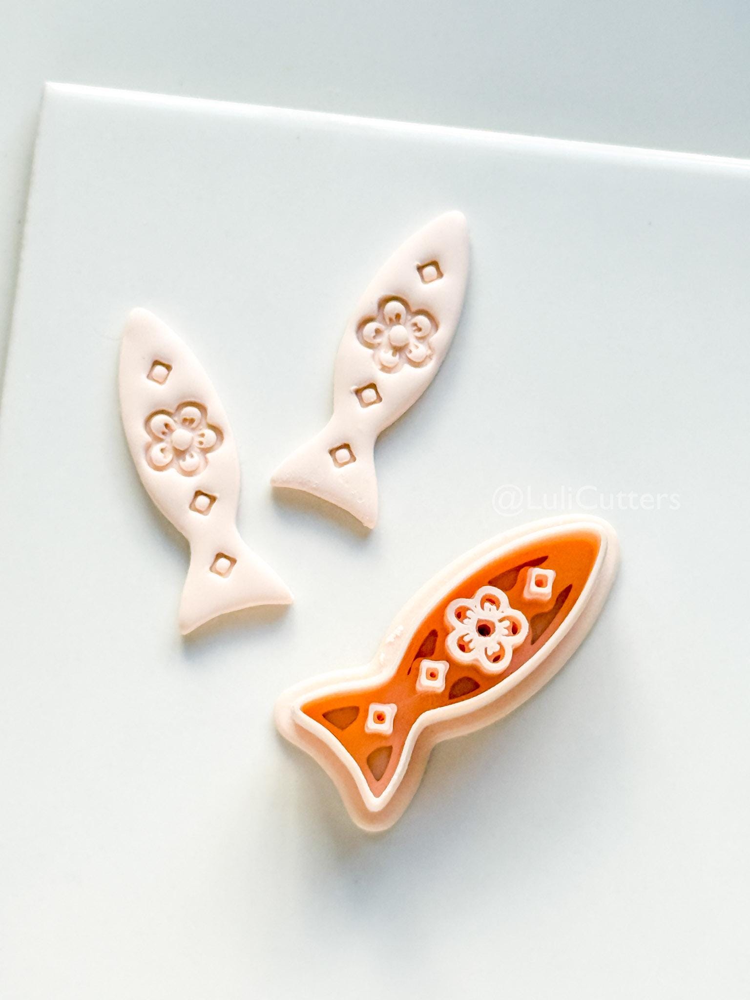 Petit Ruban Cutter | Leaf Floral Shape Tool for Polymer Clay