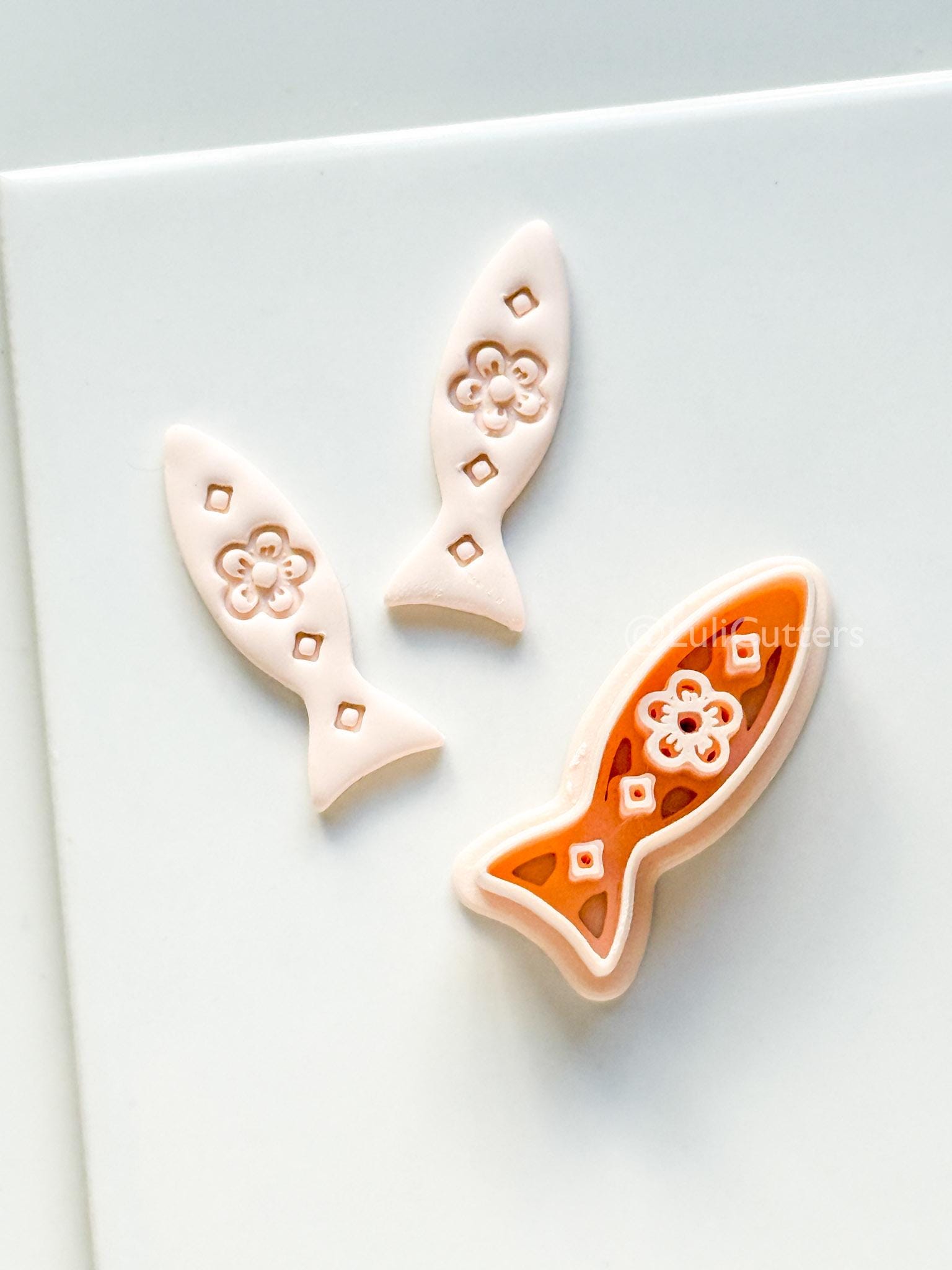 Petit Ruban Cutter | Leaf Floral Shape Tool for Polymer Clay