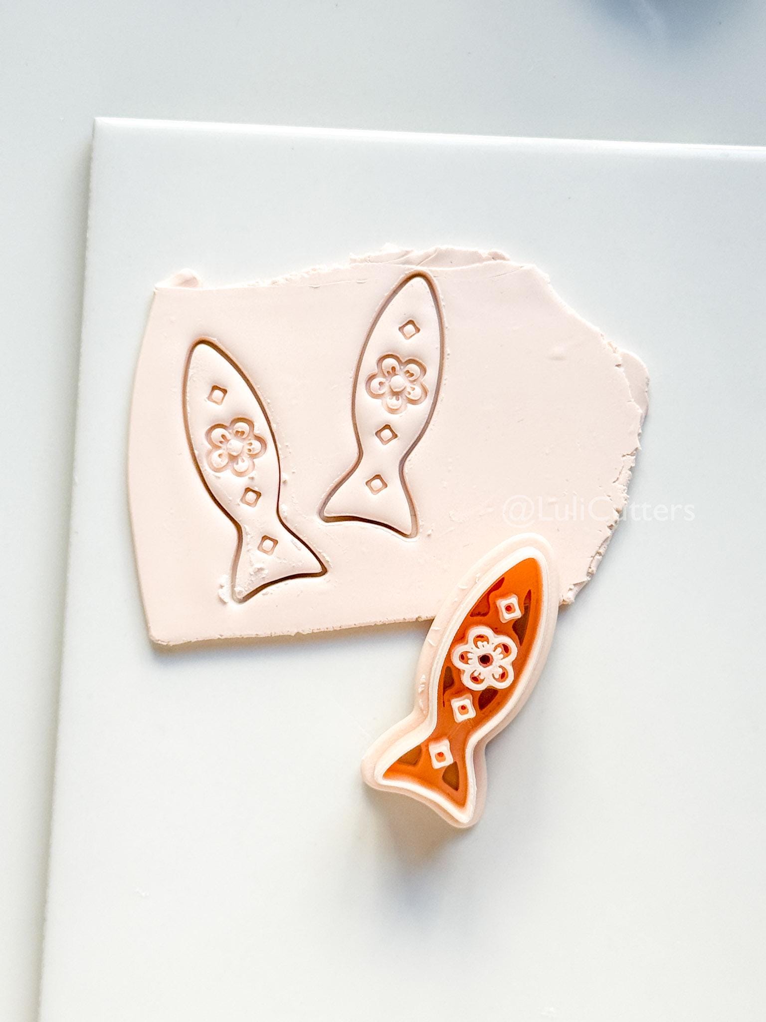 Petit Ruban Cutter | Leaf Floral Shape Tool for Polymer Clay
