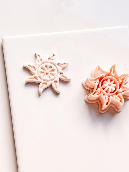 Glow Getter Cutter | Sun Flower Shape Tool for Polymer Clay