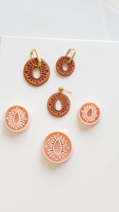 Lumi Circle Cutter : Ornamental Interchangeable Polymer Clay Cutter