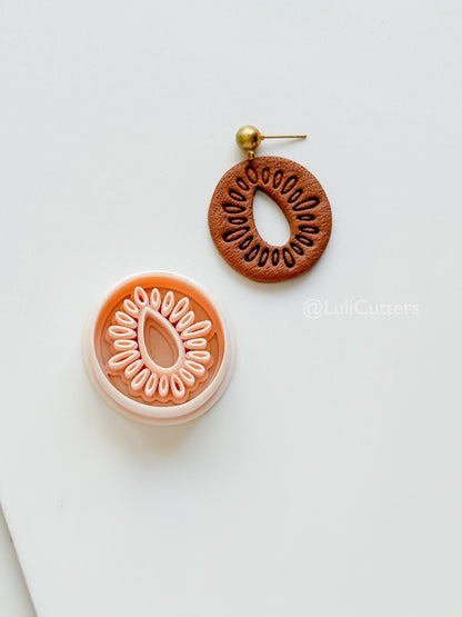 Lumi Circle Cutter : Ornamental Interchangeable Polymer Clay Cutter