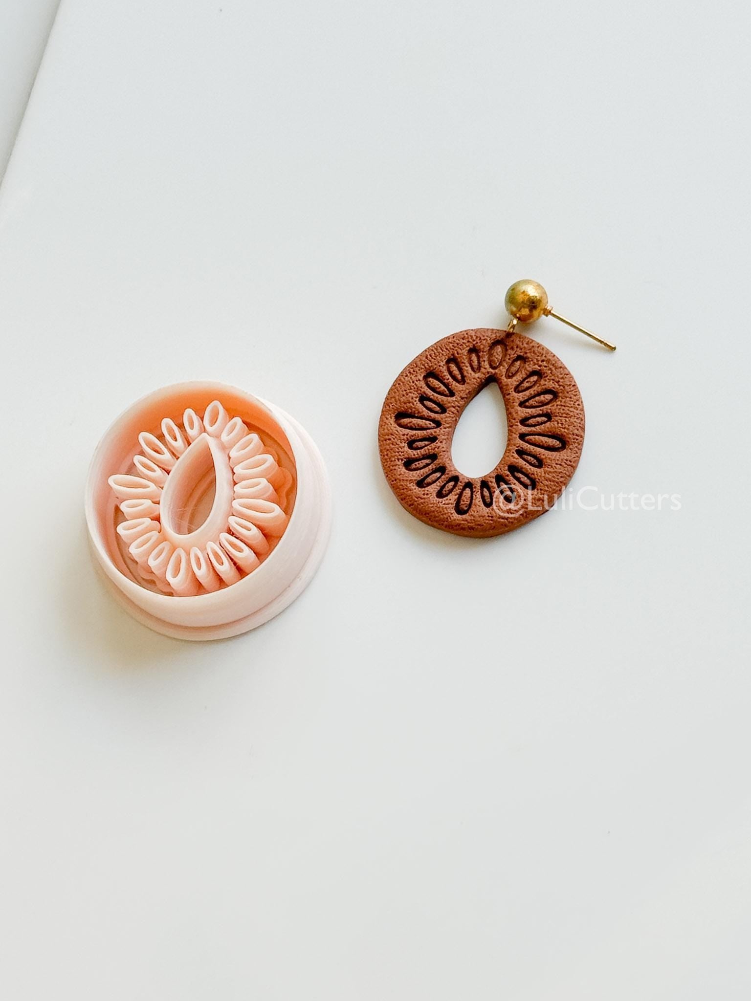 Lumi Circle Cutter : Ornamental Interchangeable Polymer Clay Cutter
