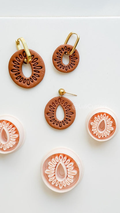 Lumi Circle Cutter : Ornamental Interchangeable Polymer Clay Cutter