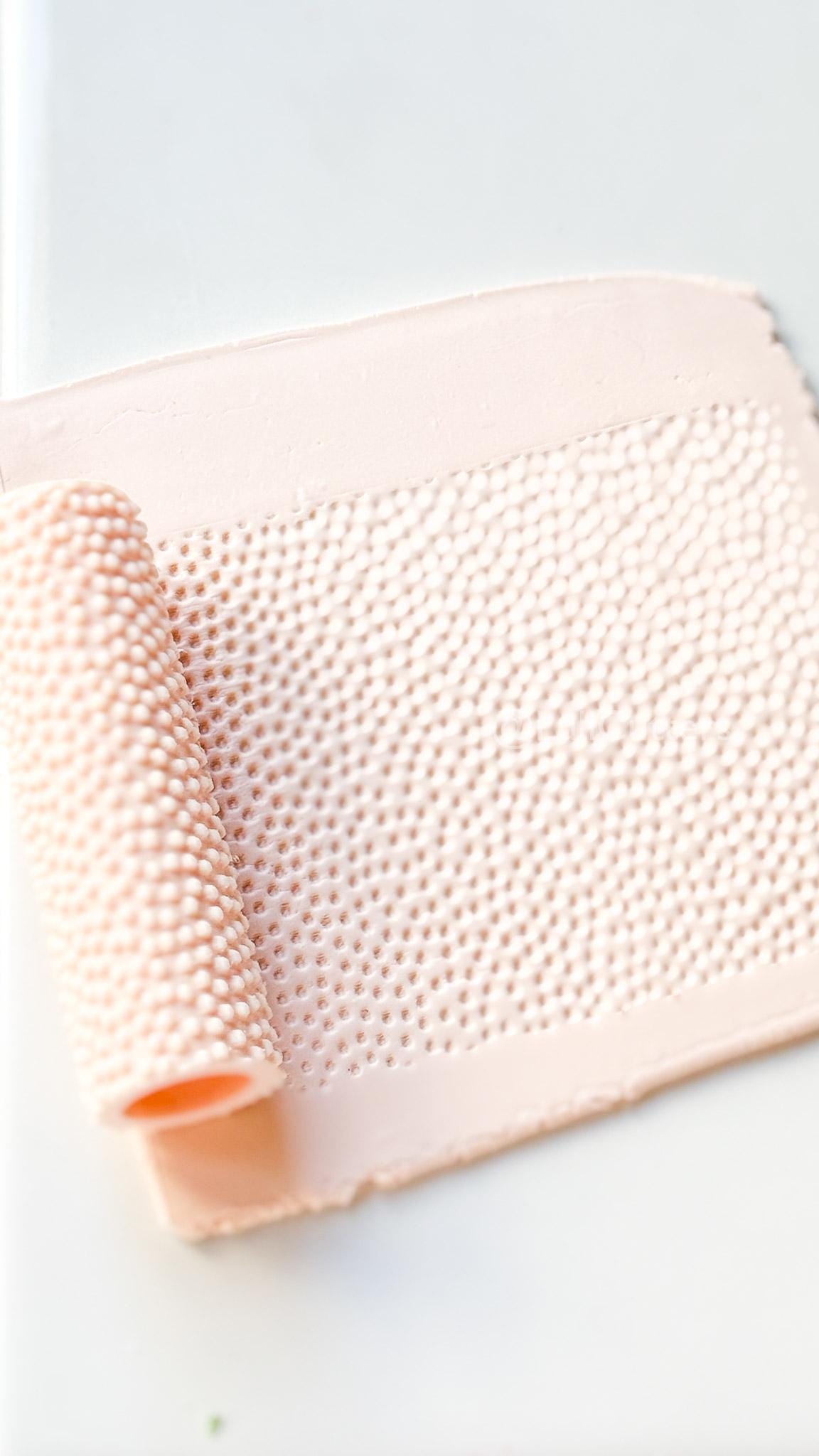 Dotted Texture Roller: Polka Pattern for Polymer Clay