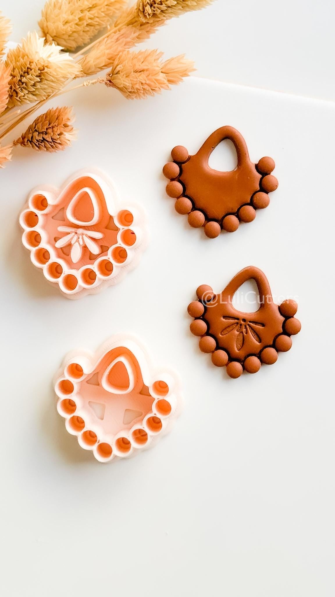 Bead Frame Emily Cutter : Beaded Look Clay Cutter