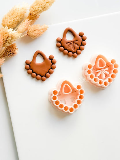 Bead Frame Emily Cutter : Beaded Look Clay Cutter