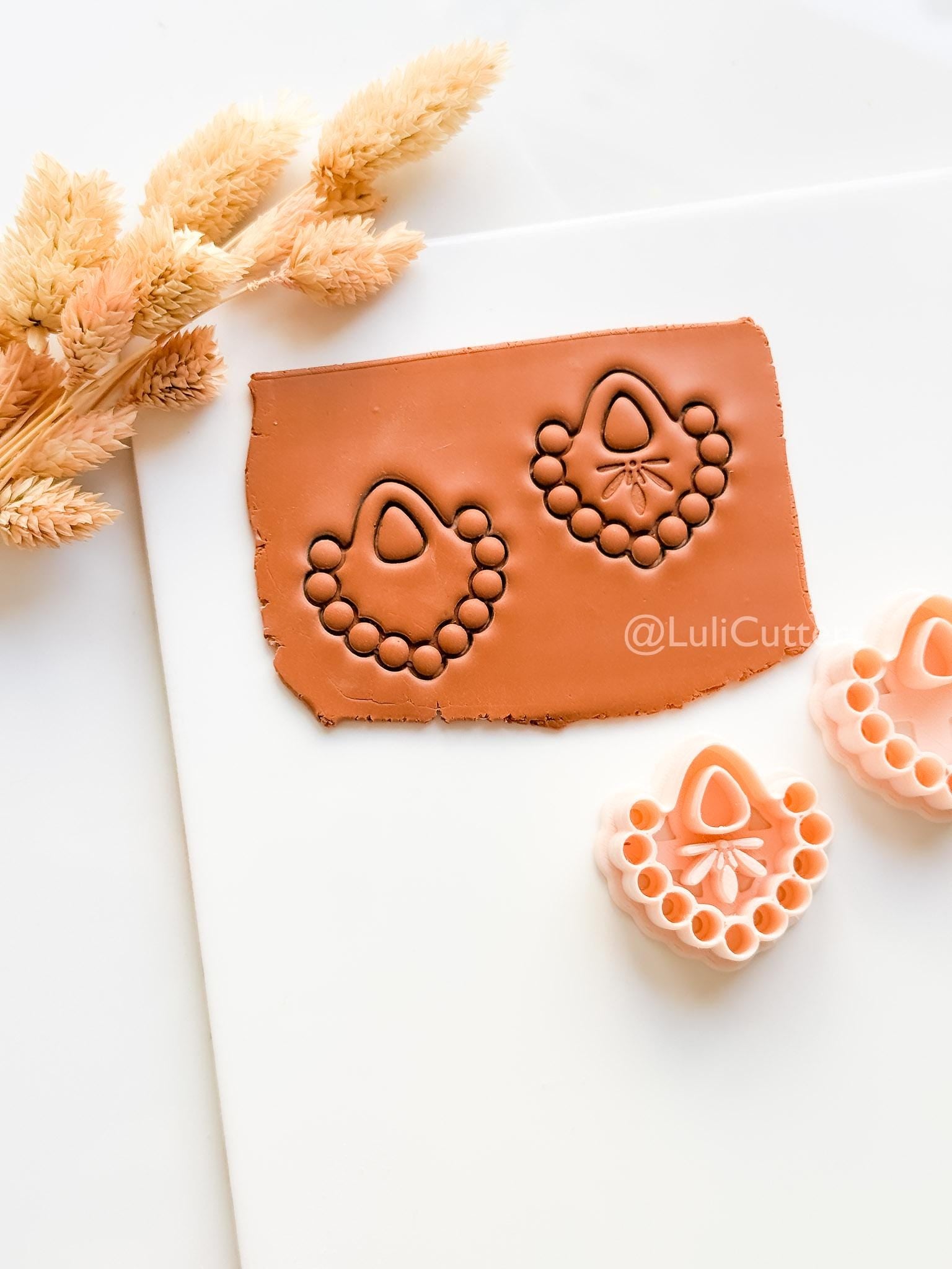 Bead Frame Emily Cutter : Beaded Look Clay Cutter