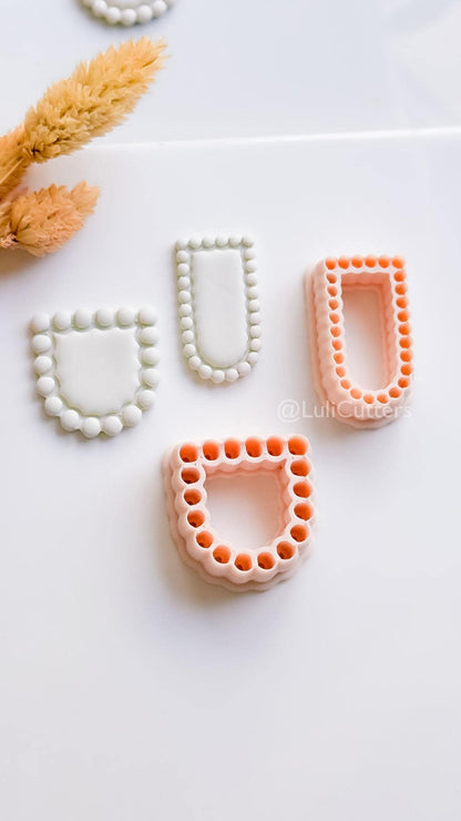 Bead Frame Cutters : Beaded Look Clay Cutter