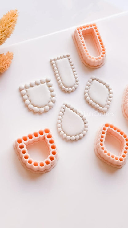 Bead Frame Cutters : Beaded Look Clay Cutter