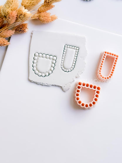 Bead Frame Cutters : Beaded Look Clay Cutter