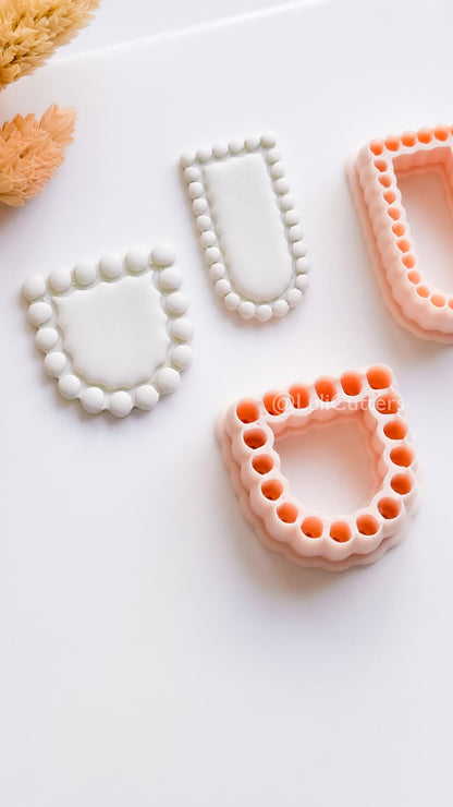 Bead Frame Cutters : Beaded Look Clay Cutter