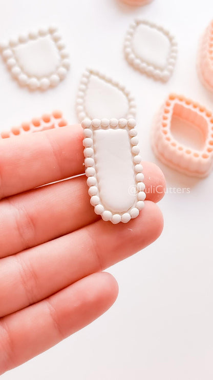 Bead Frame Cutters : Beaded Look Clay Cutter