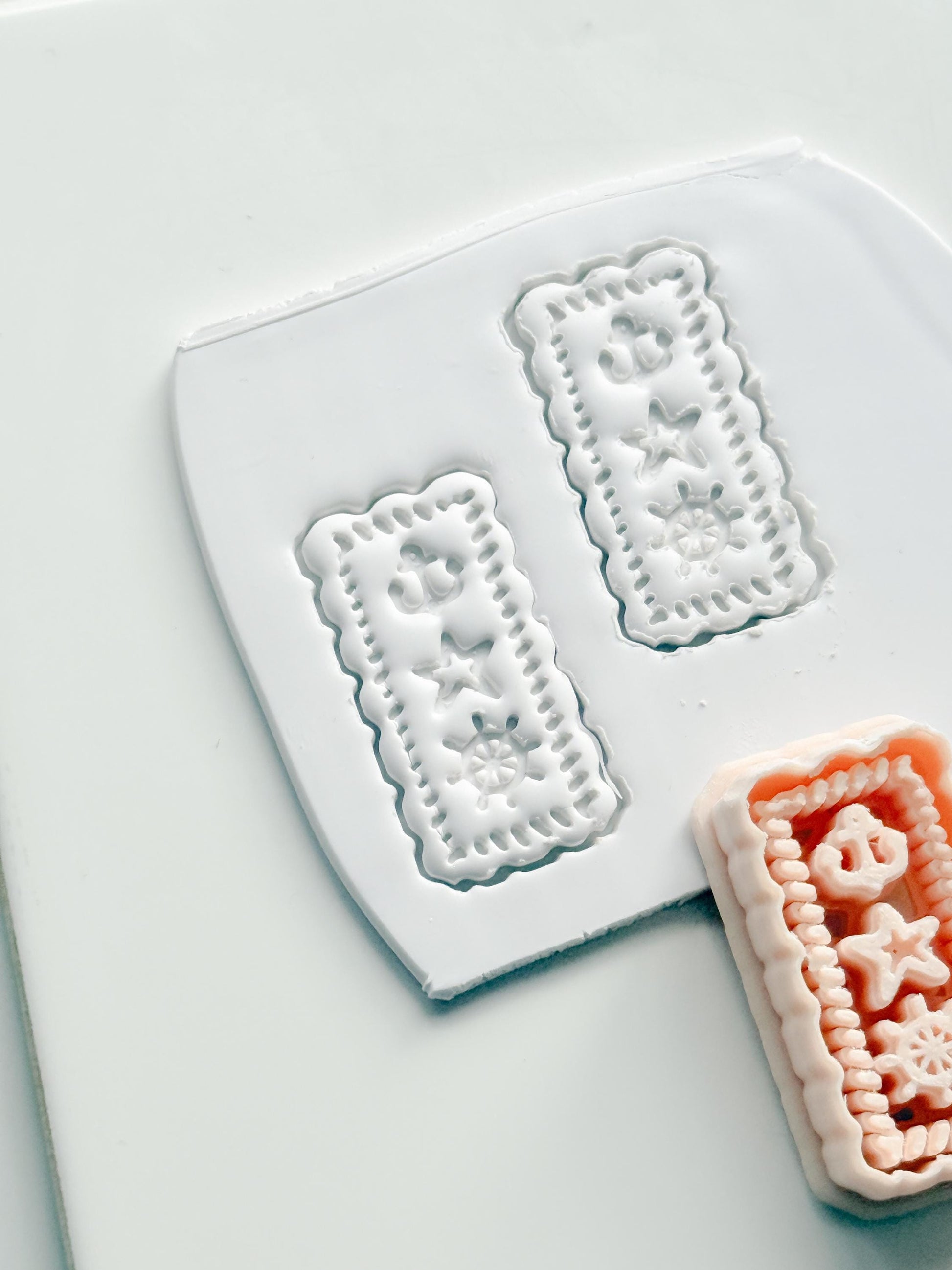 Timbre de Marine Earring Cutter | Nautical Postage Shape for Polymer Clay