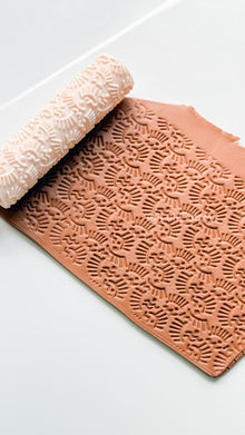 Dainty Eye Pattern: Modern Boho Clay Texture Roller