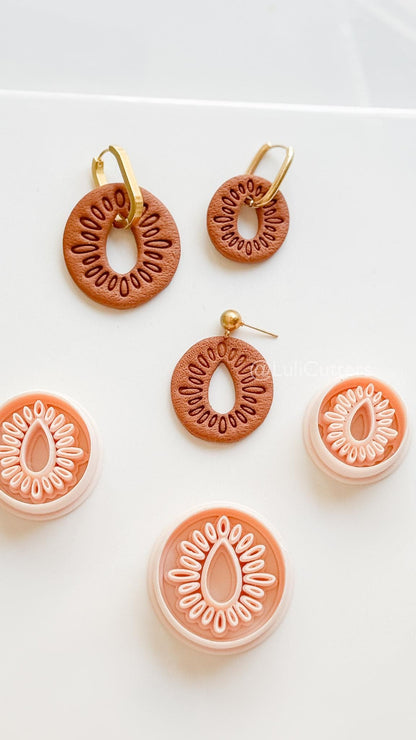 Lumi Circle Cutter : Ornamental Interchangeable Polymer Clay Cutter