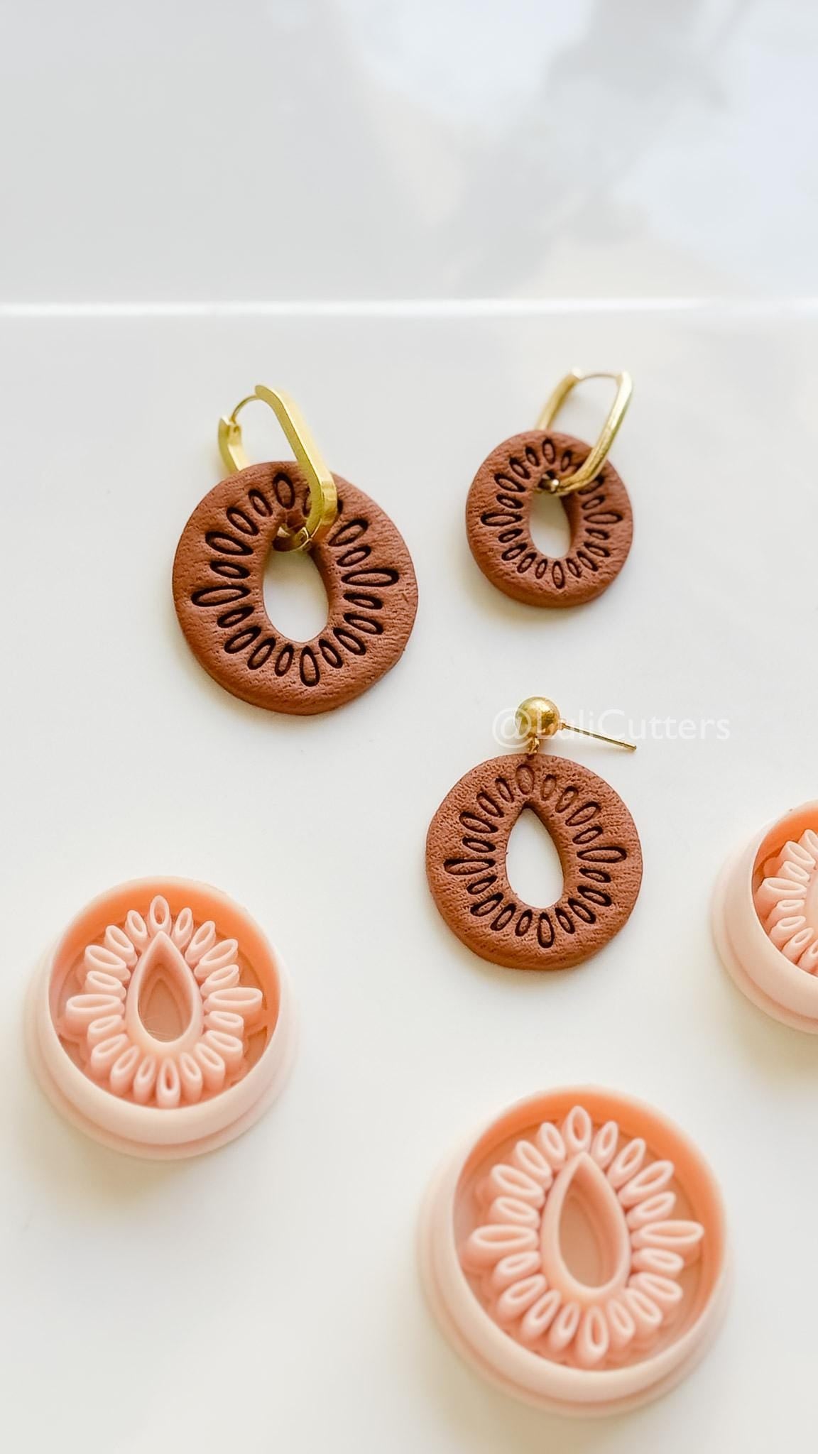 Lumi Circle Cutter : Ornamental Interchangeable Polymer Clay Cutter