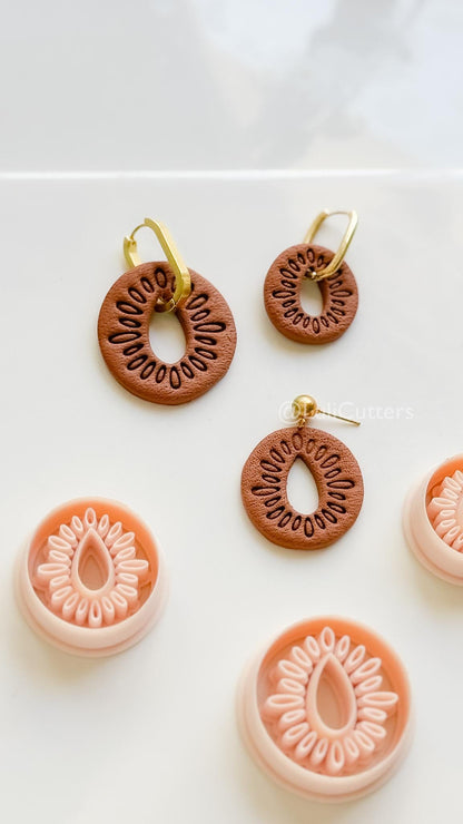 Lumi Circle Cutter : Ornamental Interchangeable Polymer Clay Cutter