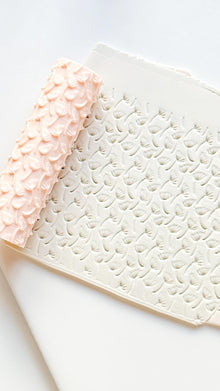 Dandelion Texture Roller: Botanical Pattern for Polymer Clay