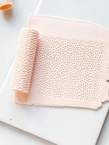 Dotted Texture Roller: Polka Pattern for Polymer Clay