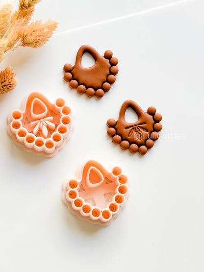 Bead Frame Emily Cutter : Beaded Look Clay Cutter