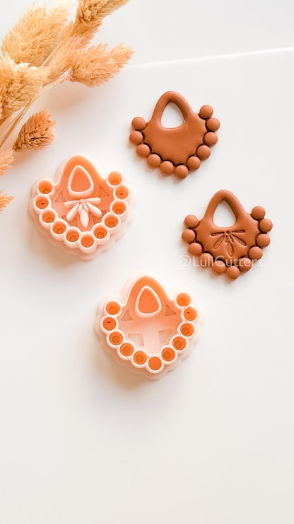 Bead Frame Emily Cutter : Beaded Look Clay Cutter