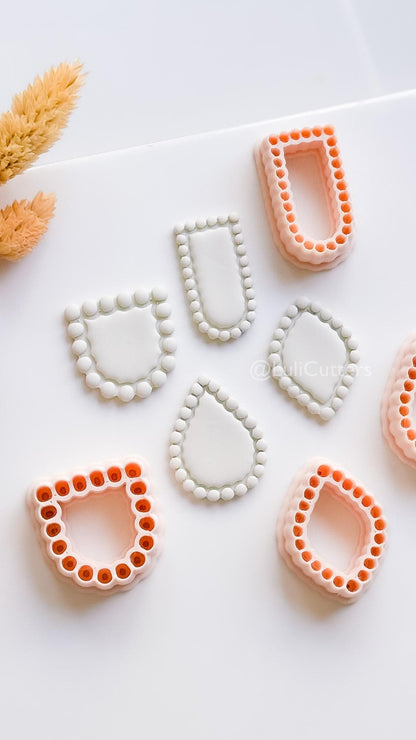 Bead Frame Cutters : Beaded Look Clay Cutter